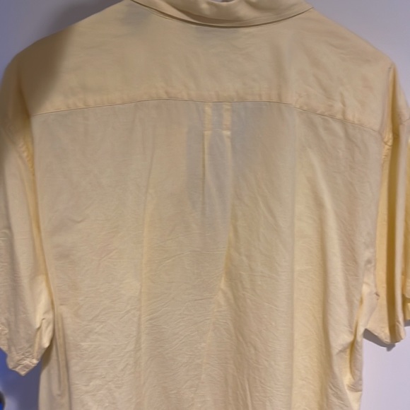 Bobby jones xxl golf shirt yellow short sleeve button down - Picture 9 of 11